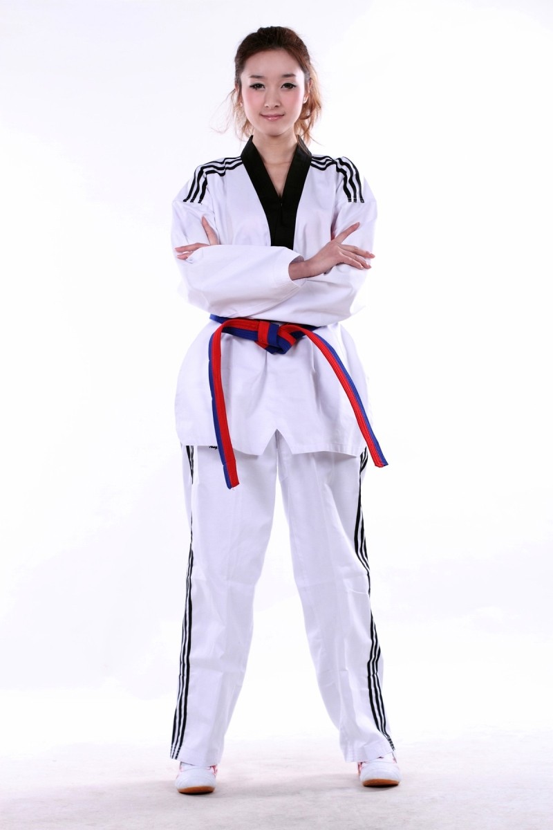 跆拳道道服刺绣图片