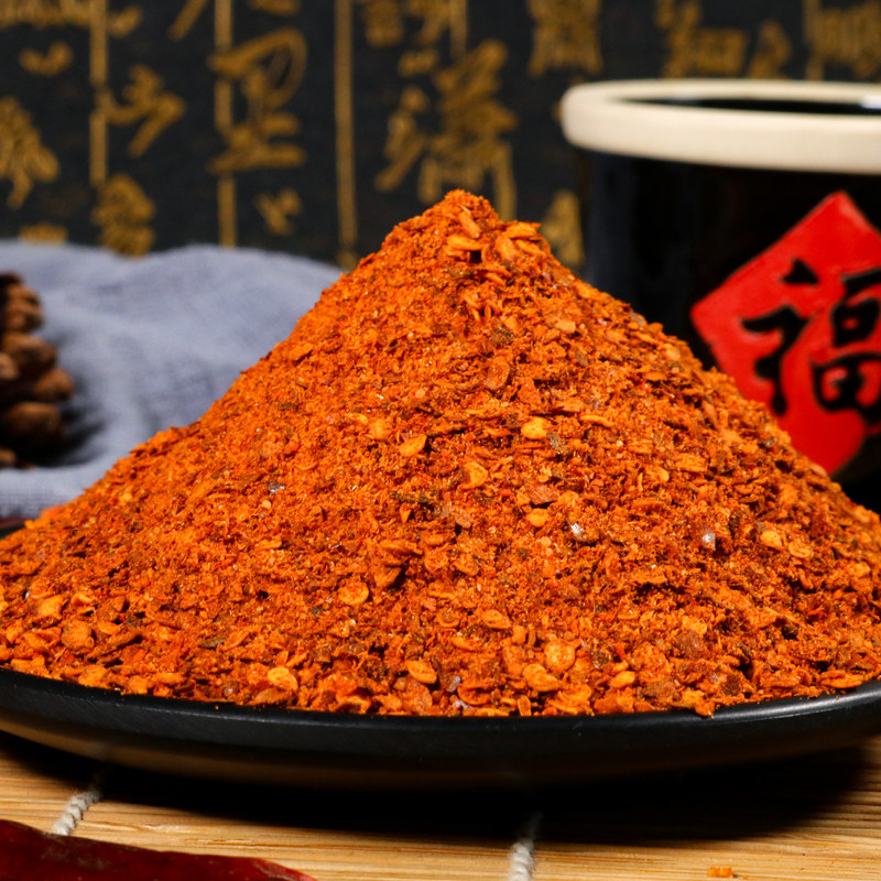 贵州黔食锦辣椒面超辣五香麻辣海椒面串串烧烤肉蘸料狼牙土豆撒料