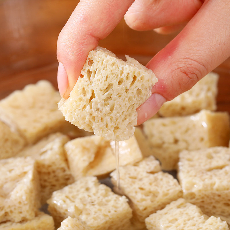 烤麸干面筋500g凉拌干面筋火锅干货食材凉皮手工散装面筋四喜配菜