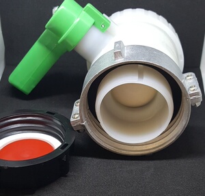 pe快速耐酸碱大号吨桶阀门开关配件转换接口吨桶配件dn40水箱接头