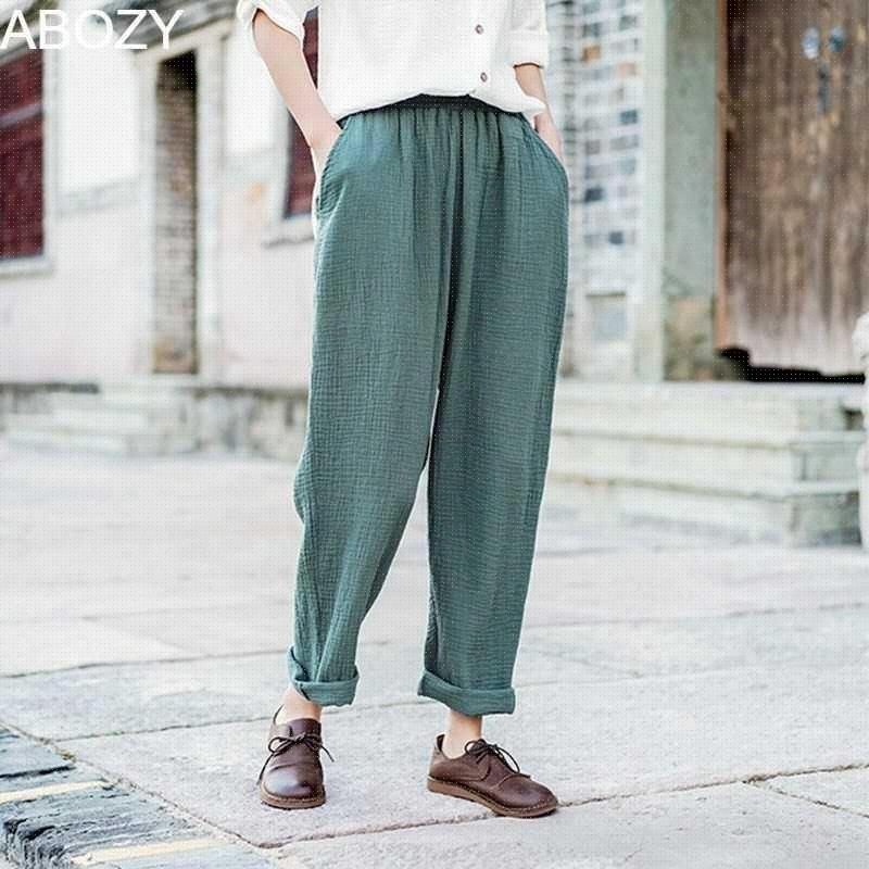 Flower club double linen trousers cotton and linen trousersin the Women's clothing/Boutique , Pants , Casual pants category - from Buy2taobao.com to provide professional Taobao agent buy service