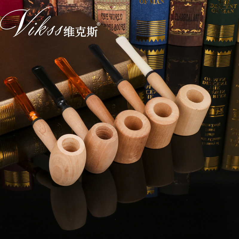 VIKSS Vickers solid wood Fruit pipe man Fruit introduction Hospitality Large Bold Volcano Hammerin the ZIPPO/Swiss Army Knife/Glasses , Smoking , Pipe category - from Buy2taobao.com to provide professional Taobao agent buy service