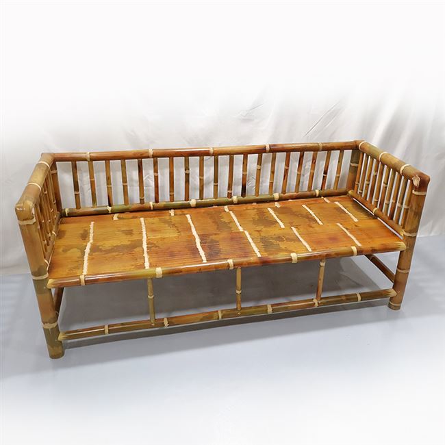 罗汉床竹子家具纯手工编制中式沙发简约天然禅意竹制品美人贵妃榻