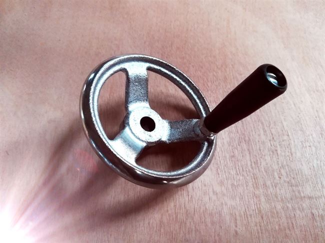 图宝覆膜机配件手动电动冷裱机过膜机手摇轮摇手柄胶辊压力调节轮