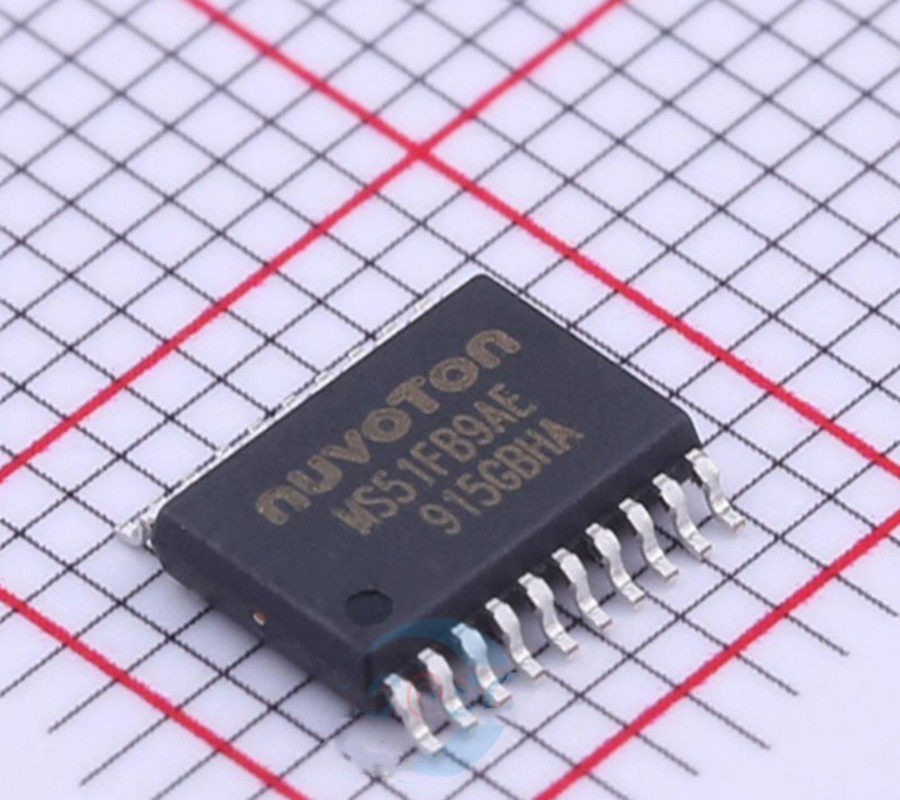 新塘8位微控控制器mcu芯片ms51fb9aenuvotontssop20拍前芯片