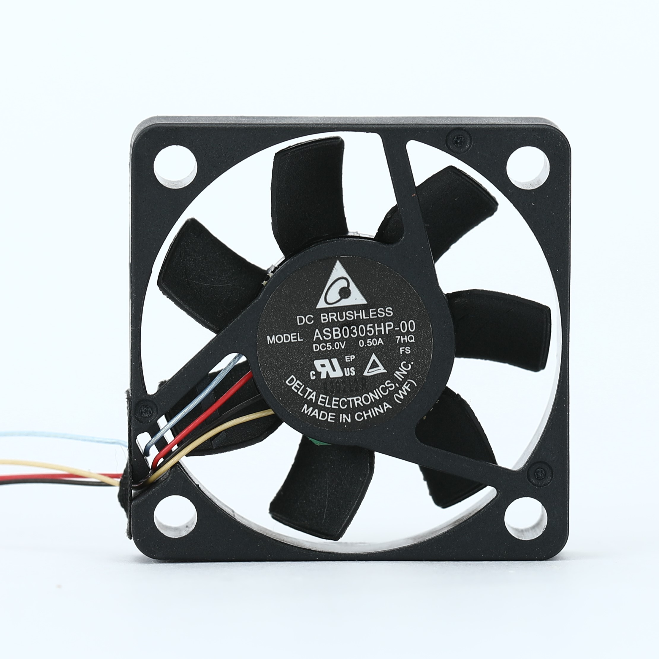 台达原装 asb0305hp-0 dc 5v 3007 3厘米/cm 超薄四线pwm散热风扇