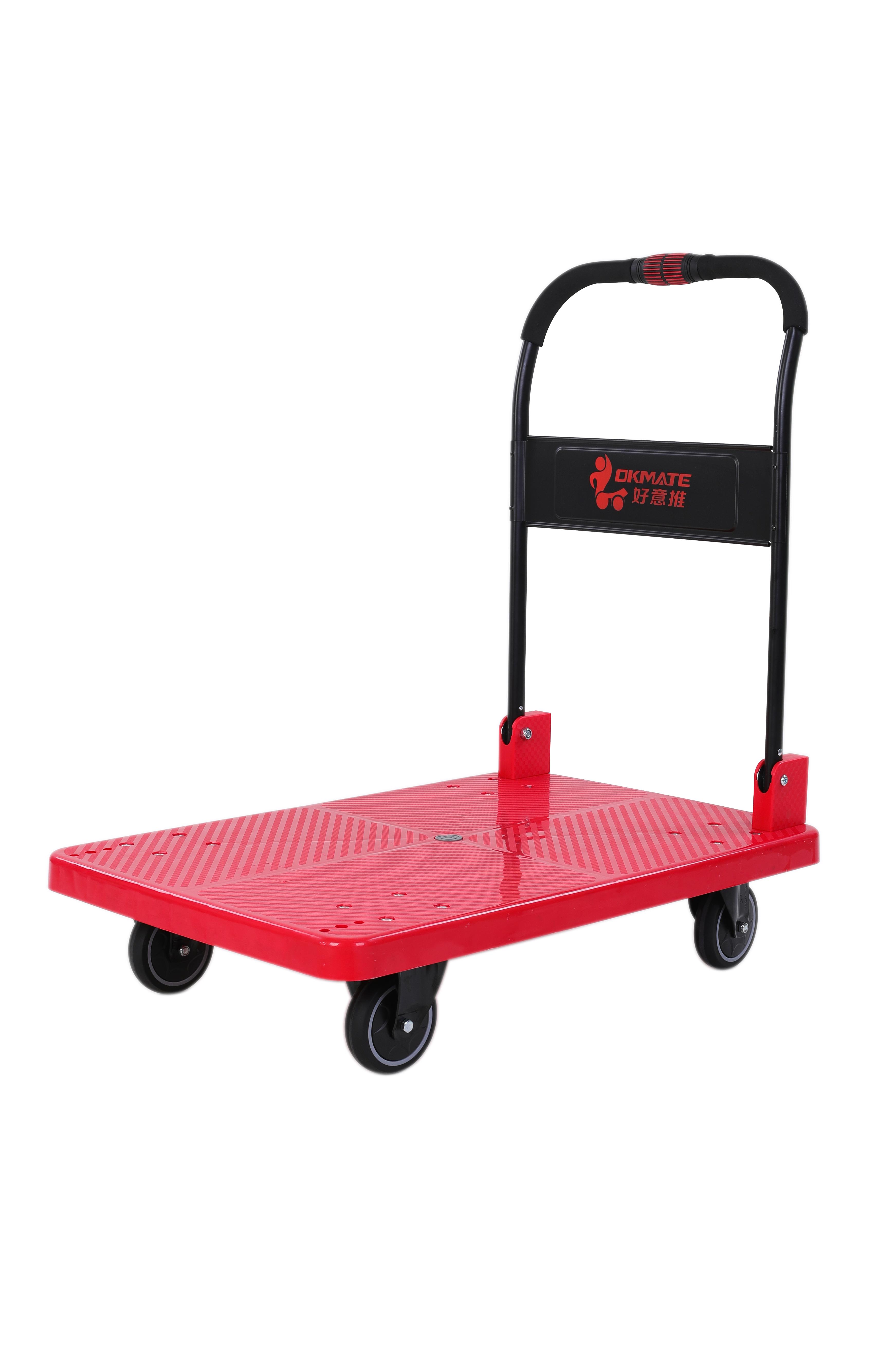 仓库大四酒店运水搬运家用运货平板小意手推车平板手推车
