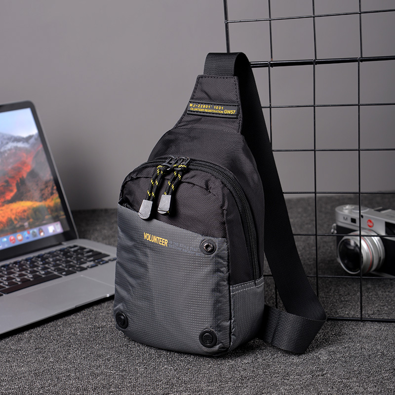 Men's chest pack 2022 new pattern Inclined shoulder bag leisure time motion oxford The single shoulder bag summer canvas knapsackin the Leather/Lady bags/Men's bag, Chest pack category - from Buy2taobao.com to provide professional Taobao agent buy service