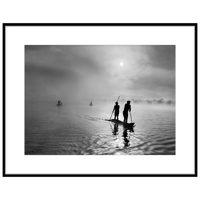 旧岛 Sebastiao Salgado 创世纪黑白摄影作品 样板间挂画