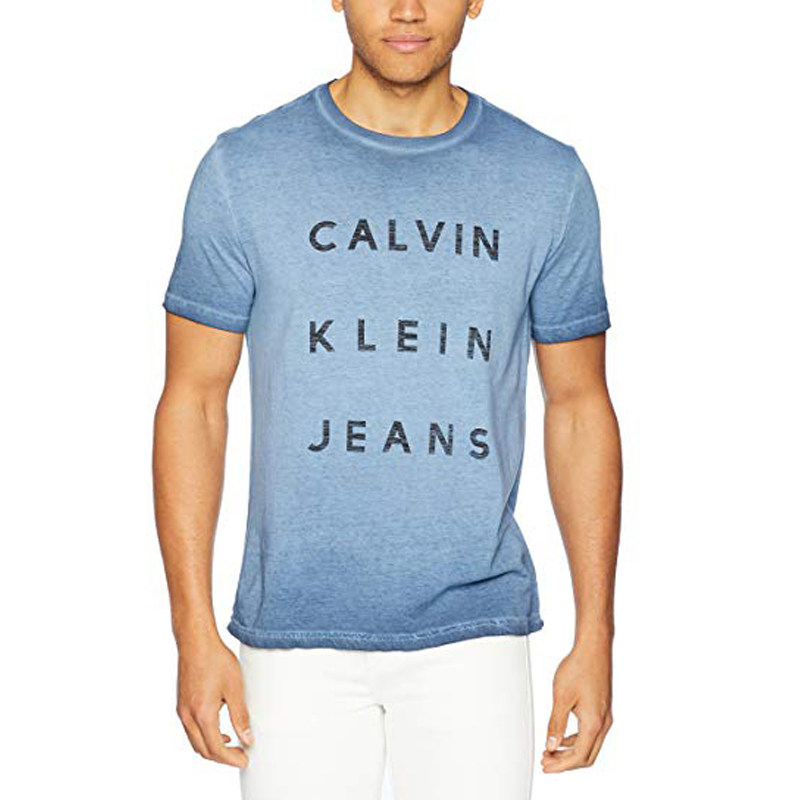 calvin klein/凯文克莱男装 2020春夏ck胸口logo圆领短袖t恤