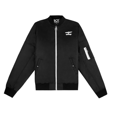 boy london伦敦男孩秋冬夹克潮流印花经典老鹰logo男女棒球领外套