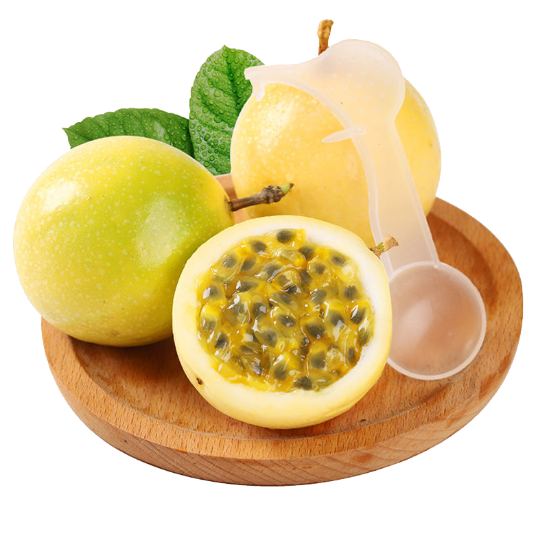 福建武平百香果黄金一级大果鸡蛋果纯甜新鲜水果黄色白香果西番莲