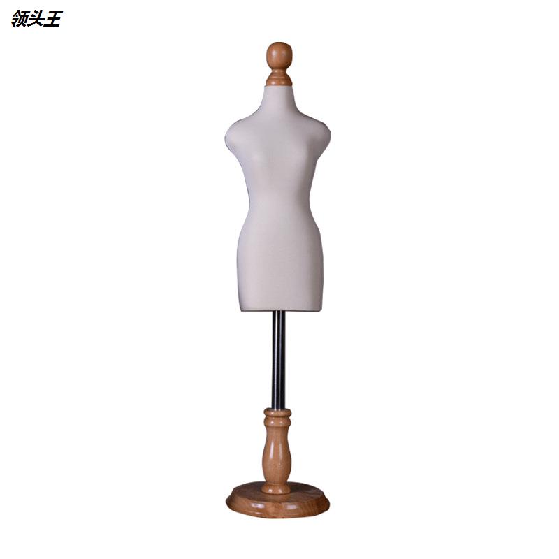 小人台立体裁剪女 服装设计人体模型迷你教学二分bjd人偶模特