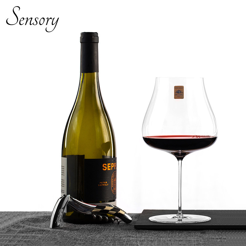 sensory感官杯勃艮第红酒杯进口红白葡萄酒黑皮诺手工酒杯品鉴杯