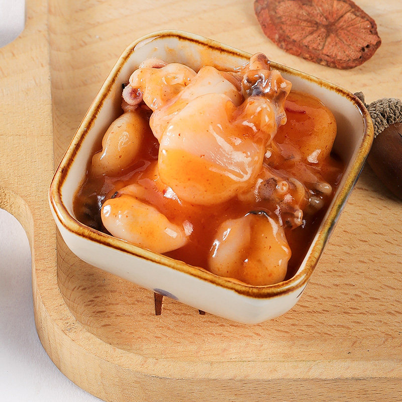 minicoco鱼味付墨鱼仔调味日式风格即食罐装食品寿司军舰凉菜158g