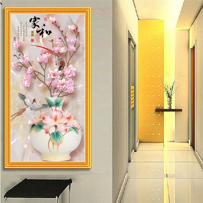 富贵玉兰钻石画价格