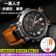 适用G-SHOCK卡西欧腕表MTG-B1000系列改装真皮尼龙帆布手表带配件
