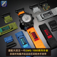 臻品涵适用casio卡西欧大泥王一代GWG-1000/GB黑金尼龙帆布手表带