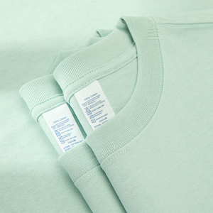 浅豆绿t恤女图片