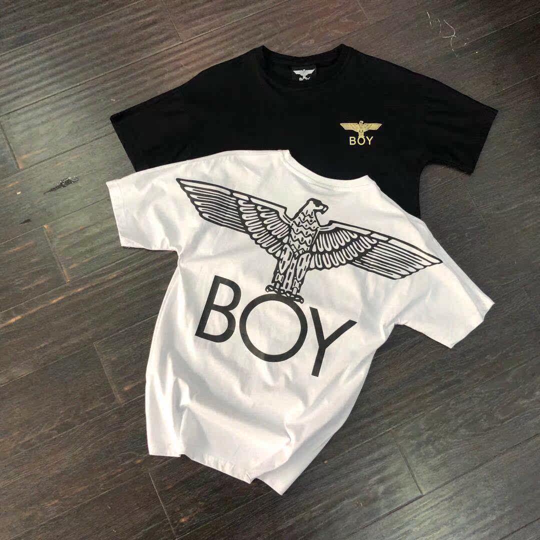 夏季短袖t恤男圆领boy潮牌印花london旗舰青年打底衫老鹰半袖衫优惠券