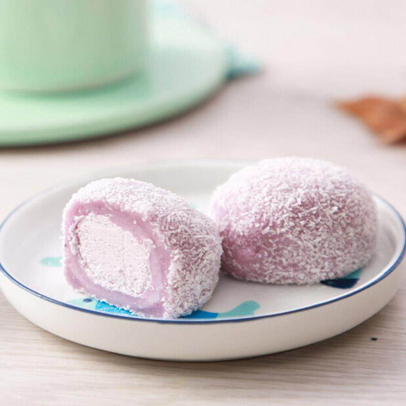 洋风椰蓉日式酸奶冰皮大福雪媚娘糯米糍团子爆浆干吃汤圆