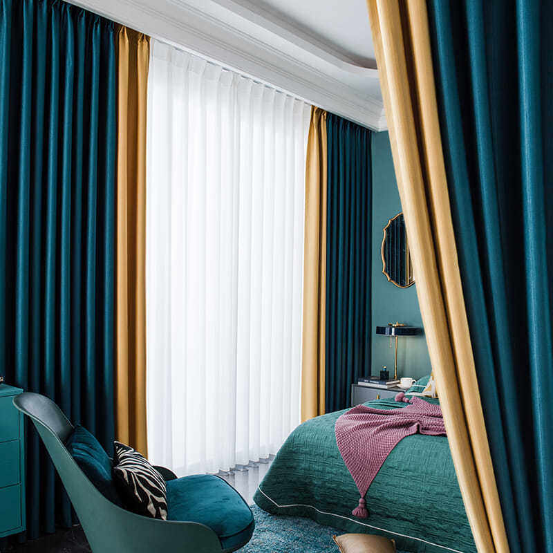 欧式窗帘2021年新款客厅高端