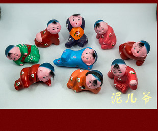 无锡惠山阿福麒麟龙凤呈祥泥人祥瑞中国