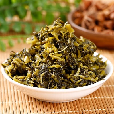 安陆白花菜花菜150g8袋湖北孝感特产下饭咸菜农家自制腌菜袋装腌制