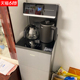 海尔茶吧机2024新款智能遥控全自动上水家用下置水桶高端饮水机