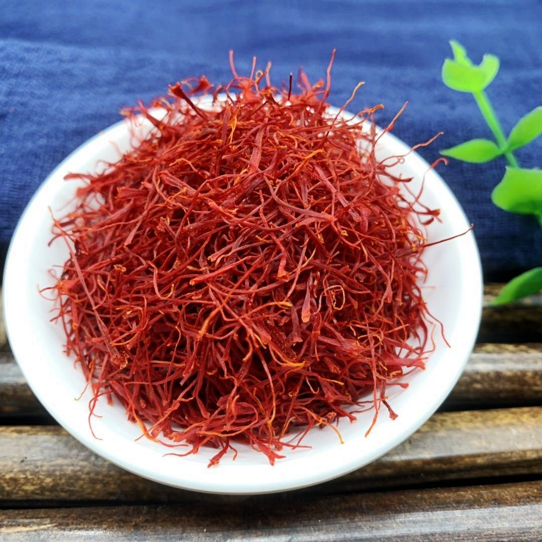 藏红花养颜女人花散装臧红花泡茶伊朗西红花非野生西藏迪拜红花