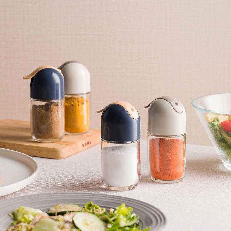 厨房调味罐家用盐味精糖高颜值轻奢调味品容器调料品罐调料撒料瓶在类目 厨房/烹饪用具, 厨用小工具/厨房储物, 储物瓶罐/厨房储物器皿, 调味瓶罐中 - 来自Buy2taobao.com提供专业的淘宝代购服务