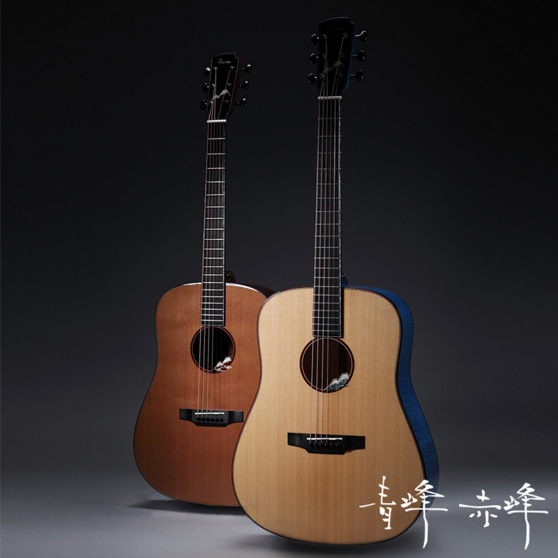 rainie小雨青峰赤峰手工定制全单41寸民谣吉他吉他民谣吉他