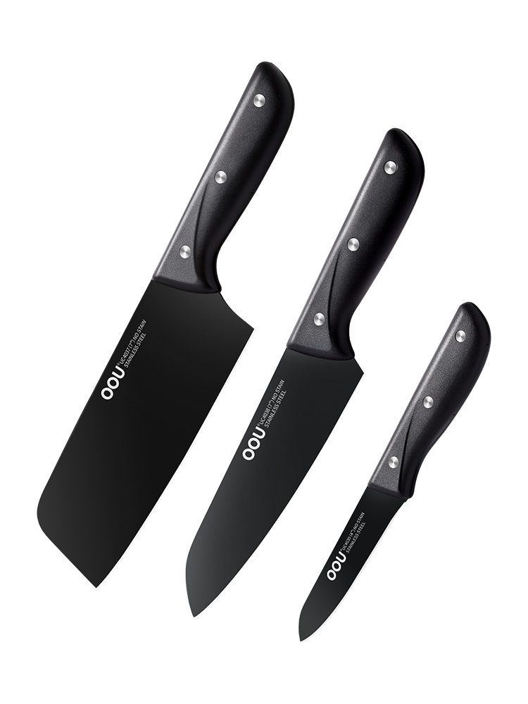 【疯疯推荐】oou刀具套装家用不锈钢轻便菜刀水果刀厨师专用锋利