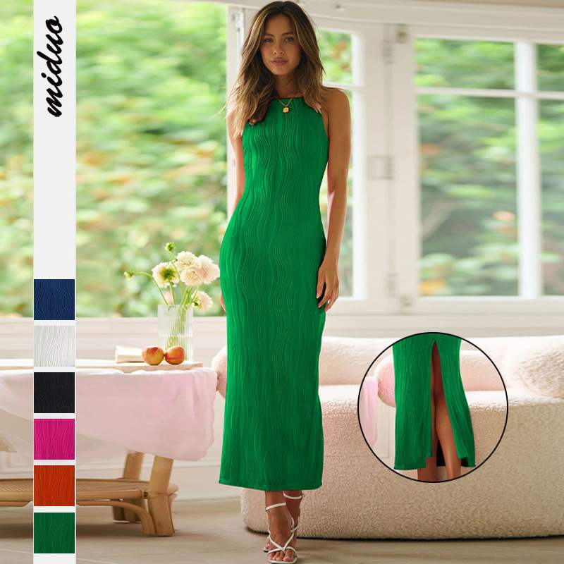 2024 New Women\u0027s Fashion Mature Split Long Skirt Sexy