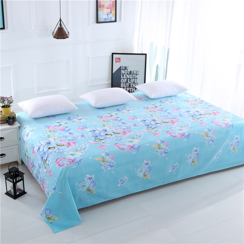 5m3m3.5米榻榻米双人床单2米四季棉被单磨毛单件