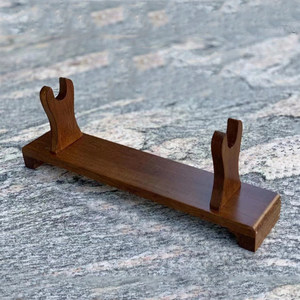 龙泉镇宅刀剑架楠竹落地兵器架剑托多层宝剑架笛子架箫架武器架子弓箭