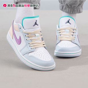 Nike耐克女鞋新款AJ1潮流运动休闲鞋百搭舒适运动板鞋FV3623-151