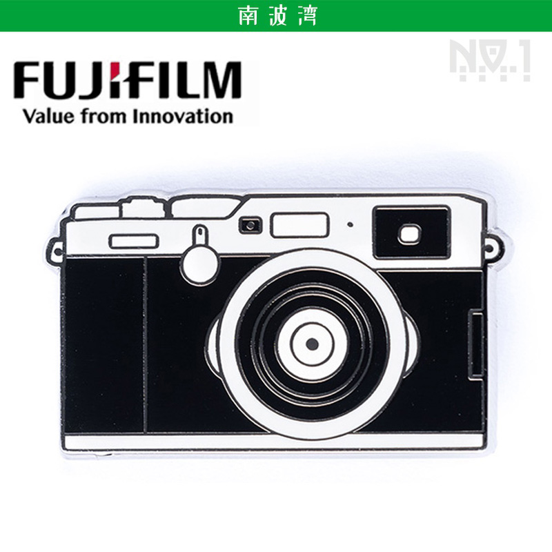 Fujifilm/富士 数码相机配件 相机徽章 原装 南波湾相机