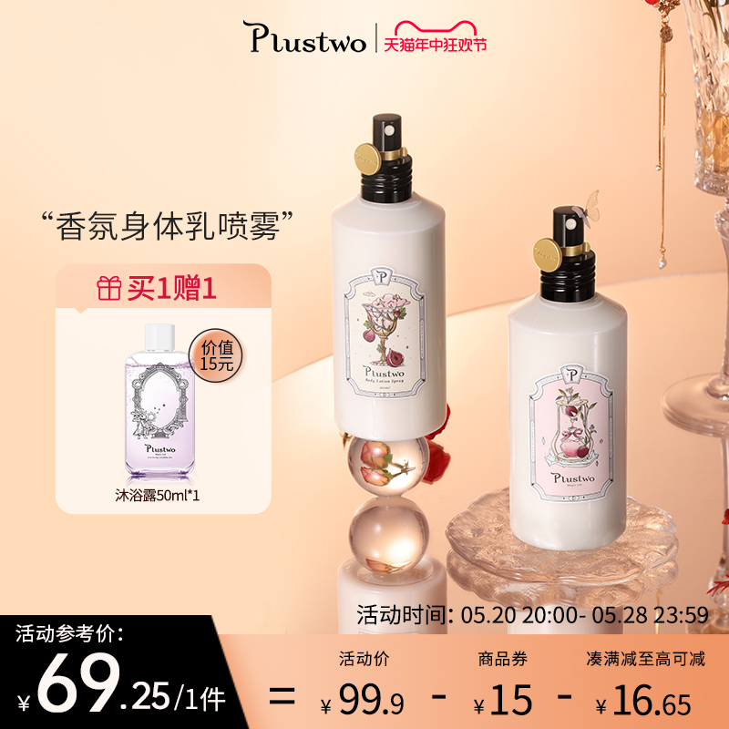 Plustwo普拉斯兔春夏清爽香氛