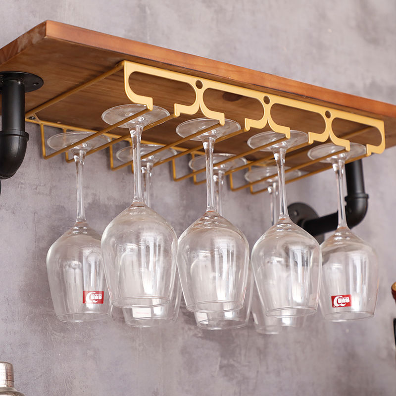 红酒杯架倒挂架家用红酒架酒柜摆件高脚欧式创意葡萄酒杯架悬挂
