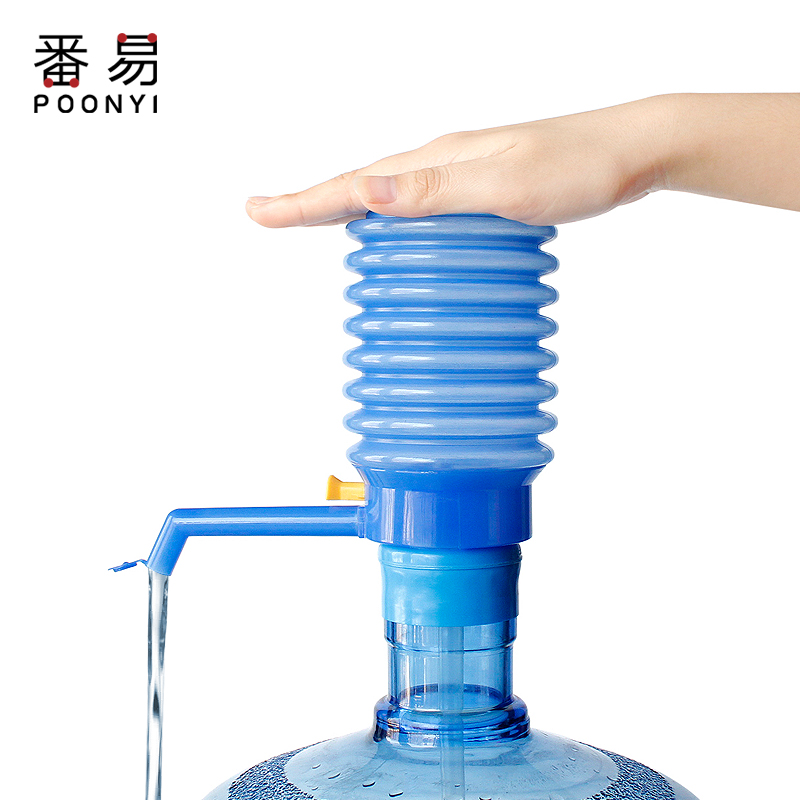 手动矿泉水泵上打饮水机纯净水桶装水手压式家用出水按压水抽水器