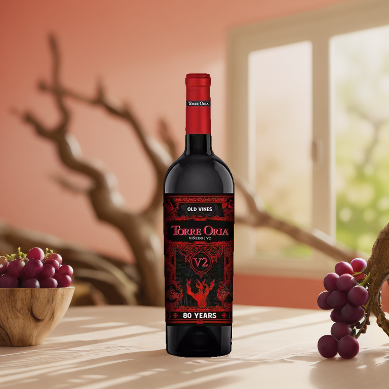 奥兰80年古藤v2红酒葡萄酒纪念款西班牙进口原瓶原装正品限量收藏