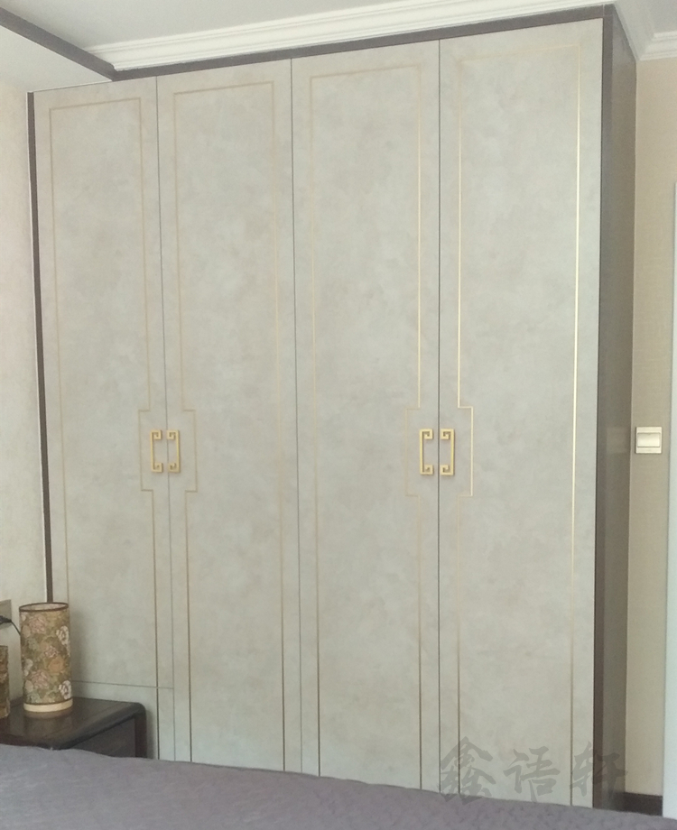 The whole house customized Bona New Chinese style Walnut color wardrobe OSB Green sheet Chinese style wardrobe Yinchuanin the Residential furniture , Cabinet , Wardrobe category - from Buy2taobao.com to provide professional Taobao agent buy service