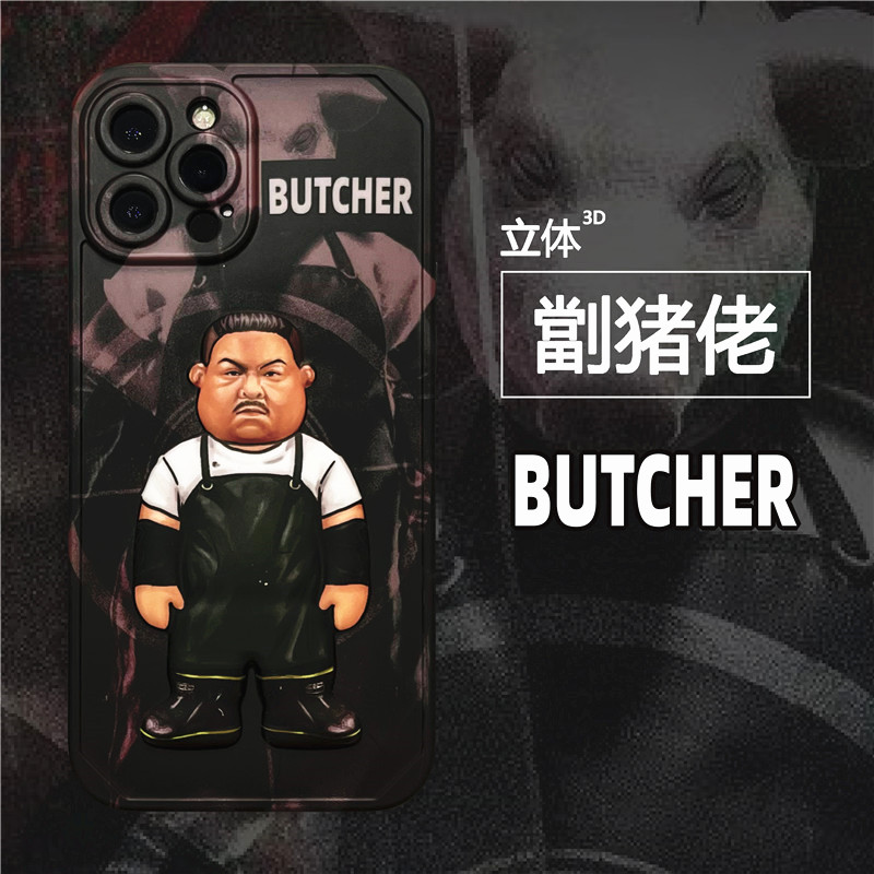 ins风新款潮牌猪肉佬适用于iphone13promax苹果12男款11手机壳xs/xr