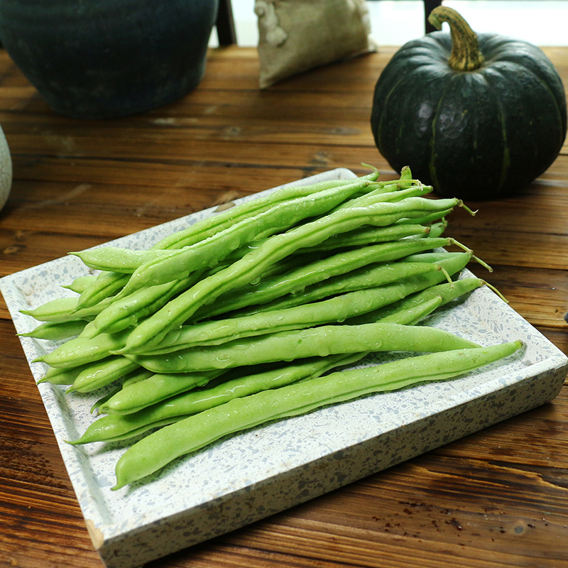 新鲜四季豆5斤蔬菜类白芸豆角无筋豆扁豆生鲜特价蔬菜