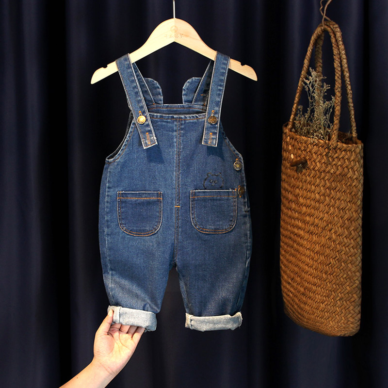 宝宝背带裤可开档优惠券爱比价妈妈