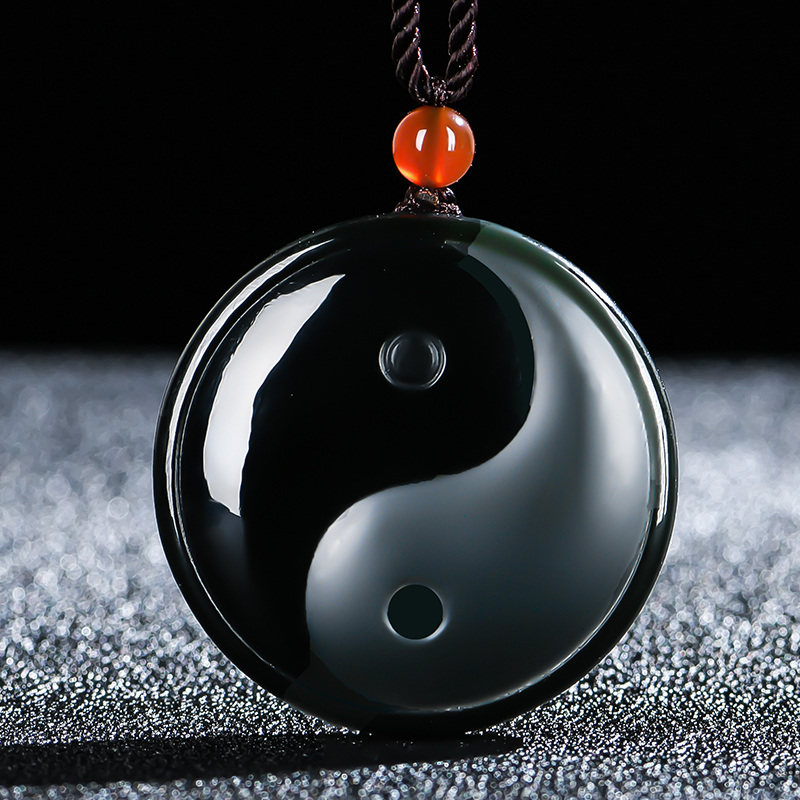 佳媛玉业和田玉八卦玉吊坠 男女士款太极八卦玉坠玉石玉挂坠玉牌