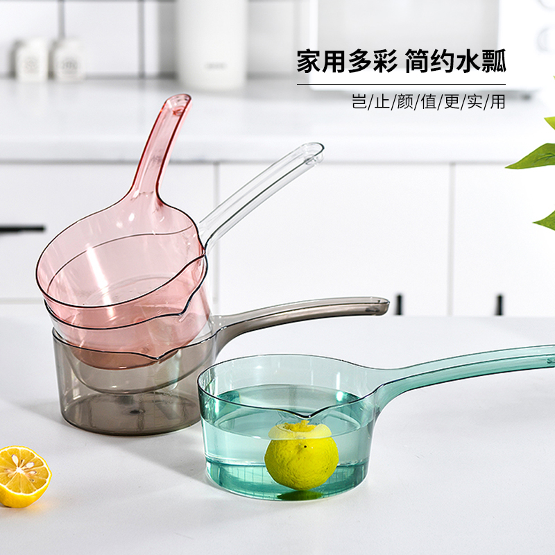 摔不破舀水瓢家用透明長柄加深大號水漂水舀子帶柄水勺廚房水瓢在類目 廚房/烹飪用具, 廚用小工具/廚房儲物, 水舀/水瓢中 - 來自Buy2taobao.com提供專業的淘寶代購服務