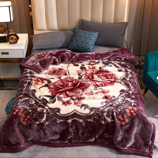 毛毯冬季超厚10斤毛毛毯子床上用冬天铺的毛茸茸特厚12加厚盖毯8