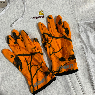 出口尾单 卡哈特 Carhartt 3M反光 单层手套 男女款